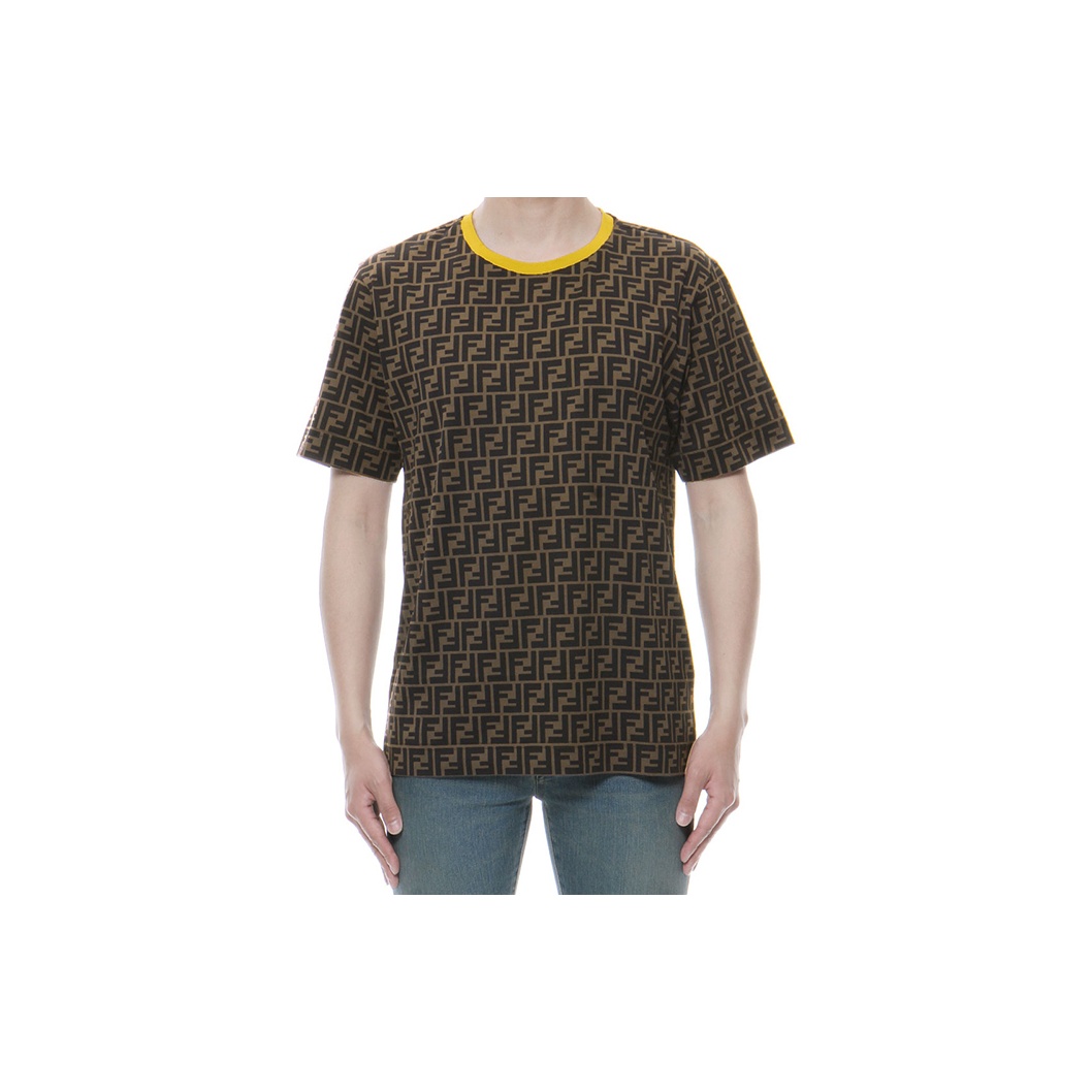 FENDI T-Shirts Men Black - POIZON