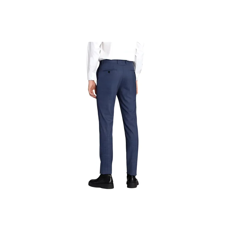 Satchi Suit Trouser Men's Blue Gray-2
