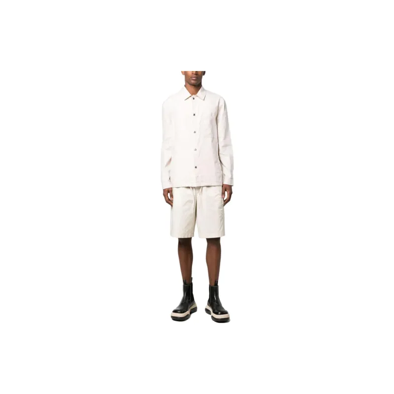 EMPORIO ARMANI SS23 Cargo Shorts Men's Light Beige-1