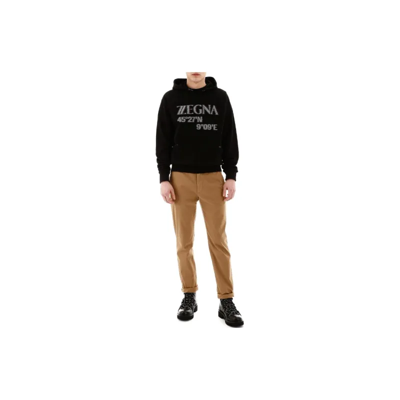 Zzegna Sweatshirts Men Black-3