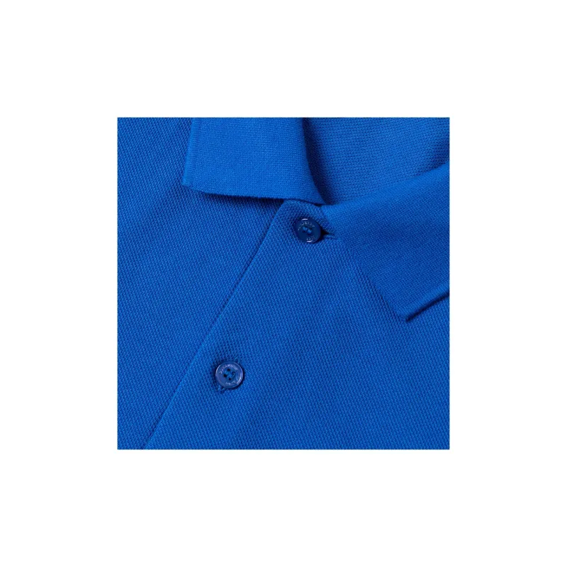Burberry Men's Casual Sport Short Sleeve Polo Shirt Blue-4