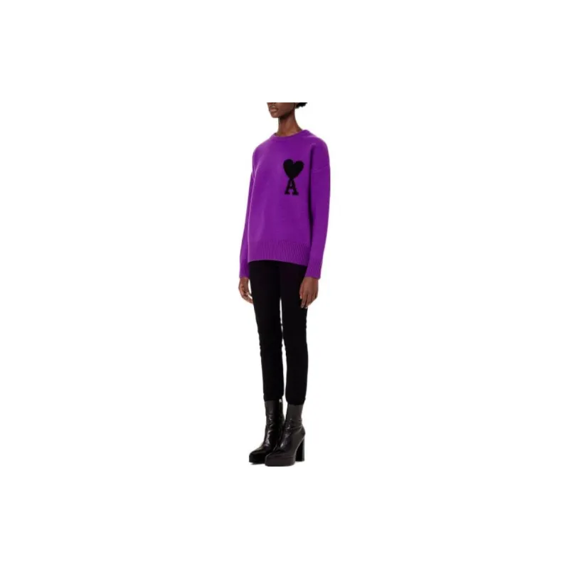 Ami Paris Adc Crewneck Sweater-3