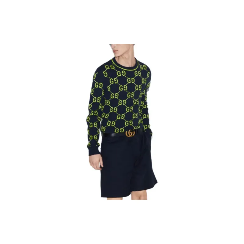 GUCCI Sweaters Men Navy-4
