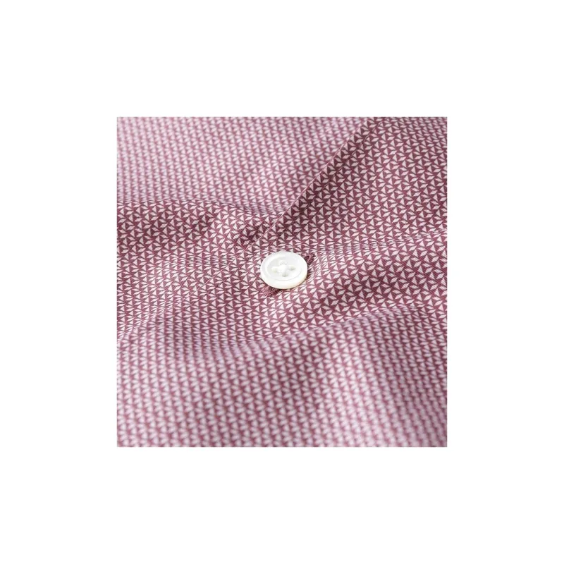 Zegna Shirt Men's Dark Burgundy-5