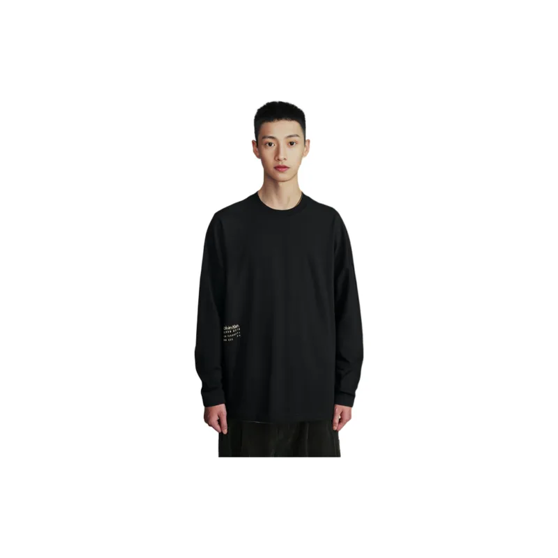CALVIN KLEIN T Shirt Unisex Space Black-8