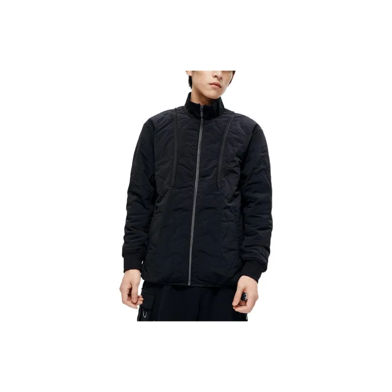 White Mountaineering X FILA FUSION White Mountaineering Puffer Jackets Men Black-2