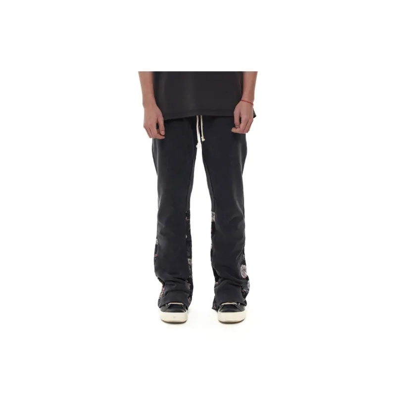 JUNGLE GURL SS24 Casual Pants Unisex Black-2