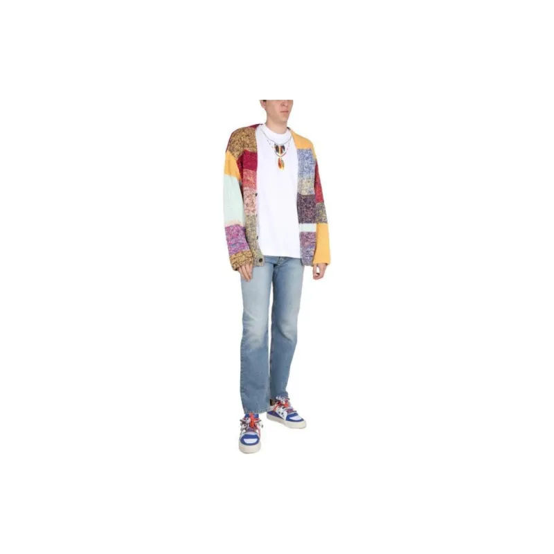 Marcelo Burlon Logo Embroidered Jeans-1