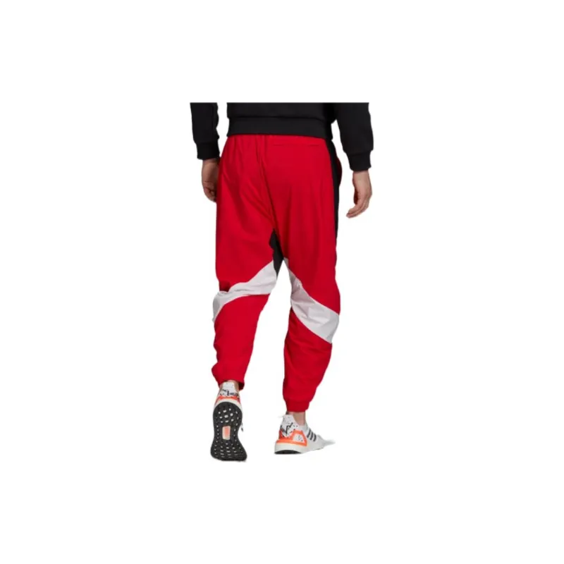 Adidas Knitted Sweatpants Men's Red-4