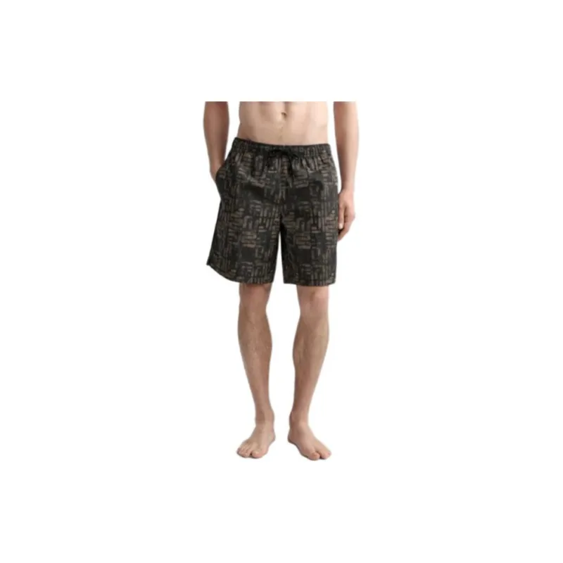 ZARA Swimming Shorts Men's Brown-3