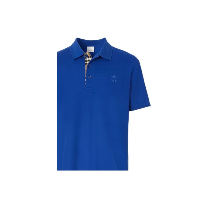 Burberry FW22 Polo Shirt Men's Dark Royal Blue-5