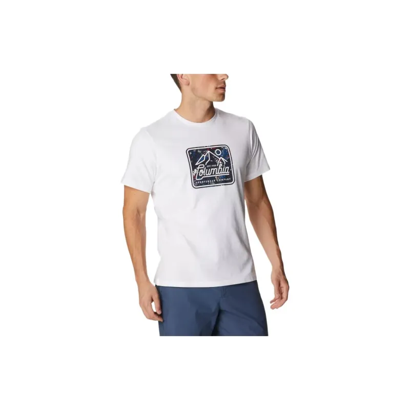 Columbia T Shirts Men White-2