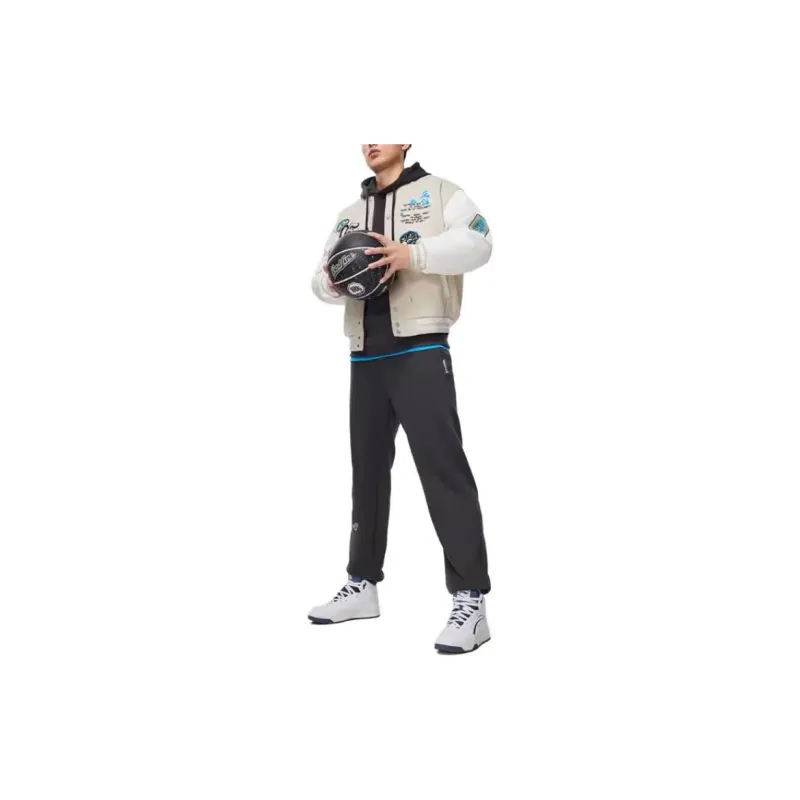 LiNing Badfive Jackets Coats Men's Grit Ash-2