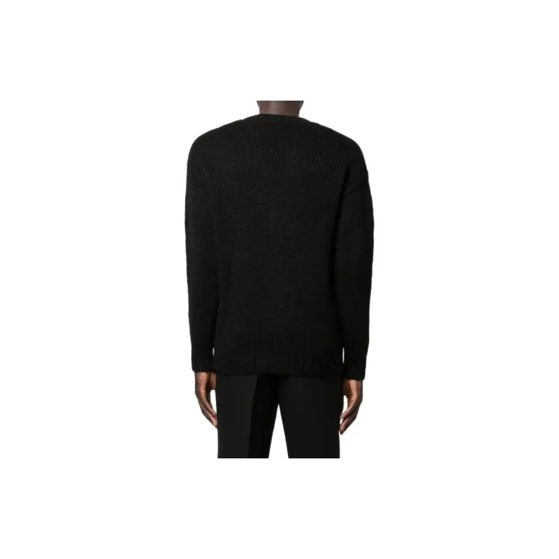 ROBERTO COLLINA FW22 Knitwear Men's Black-3