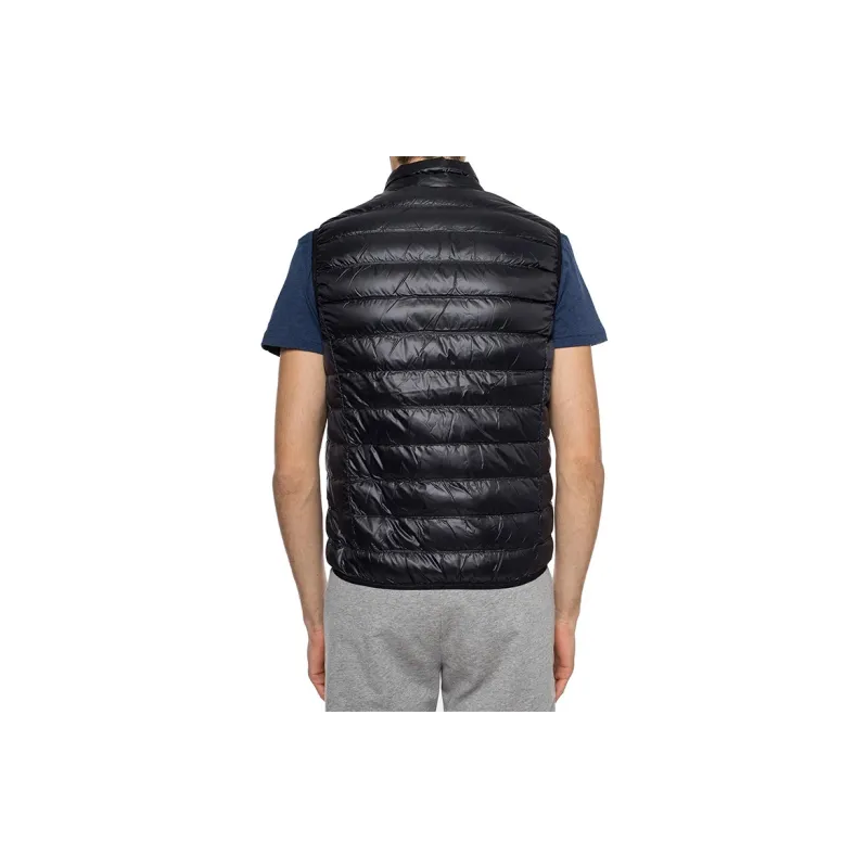 EMPORIO ARMANI Men Padded Sleeveless Gilet Black-4