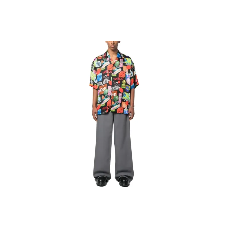 AMBUSH Abstract Pattern Buttoned Shirt-1