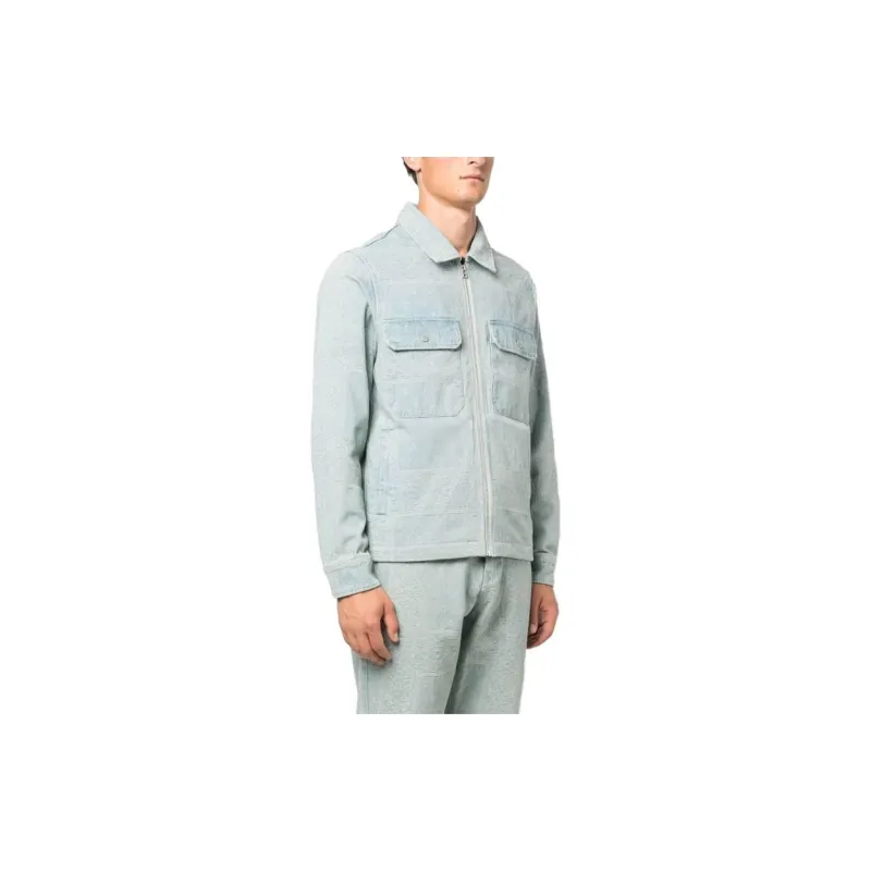 PLEASURES Merit Denim Work Jacket-1