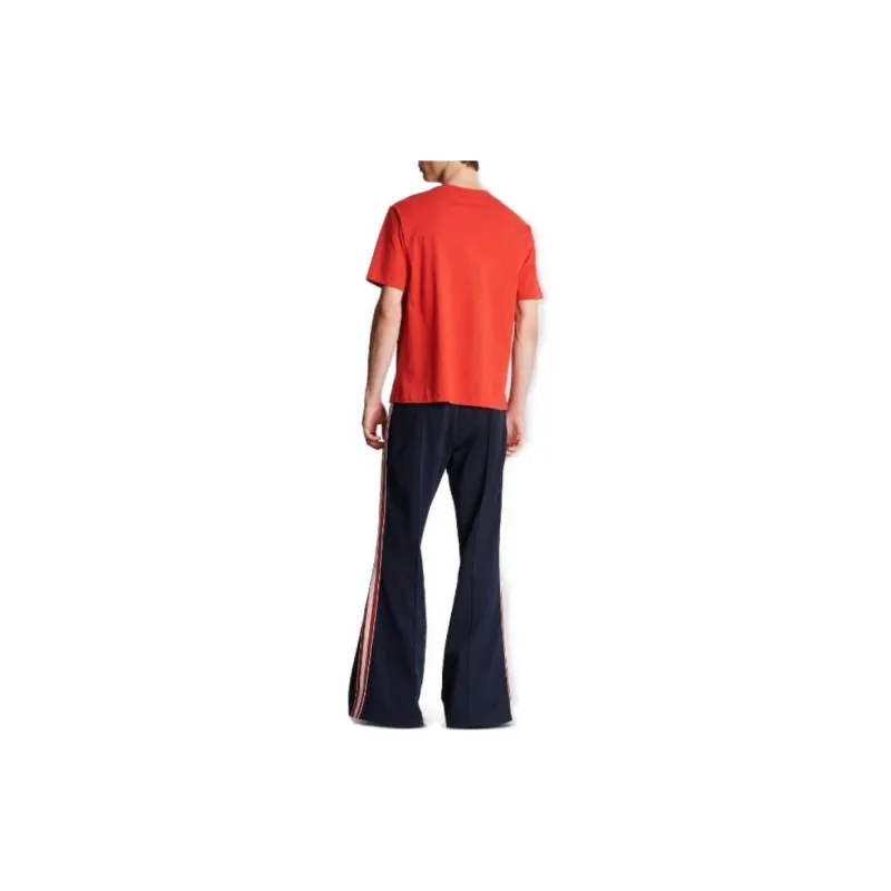 BALMAIN T shirt Balmain Embossé T Shirt Men's Red-4