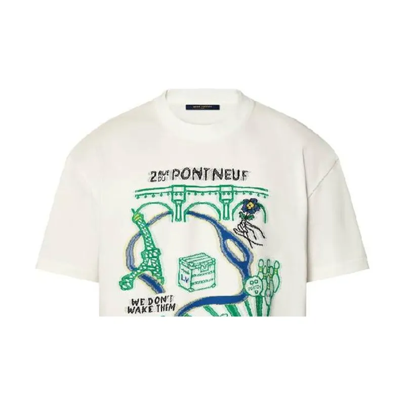 LOUIS VUITTON SS24 T Shirt Men's White-5