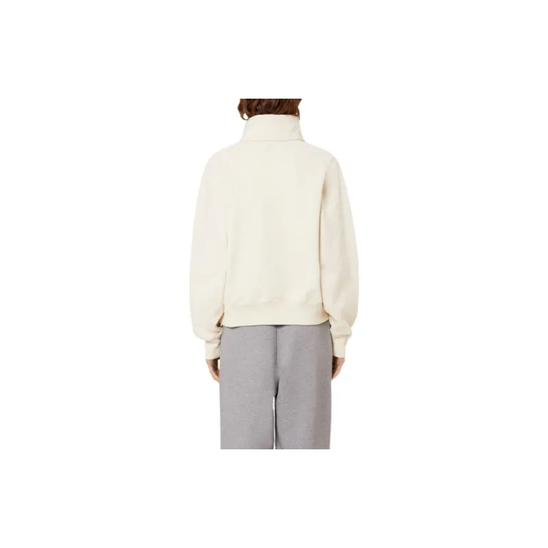 Ami Tonal Big Zip Sweat 'Off White'-1