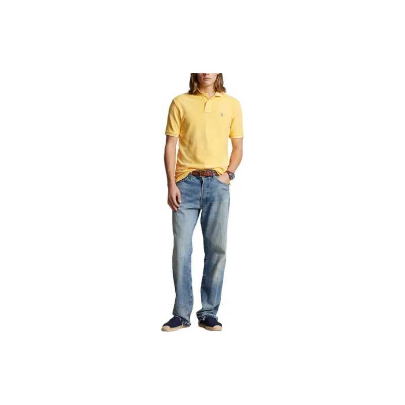 Polo Ralph Lauren SS24 Polo Shirt Men's Yellow-2