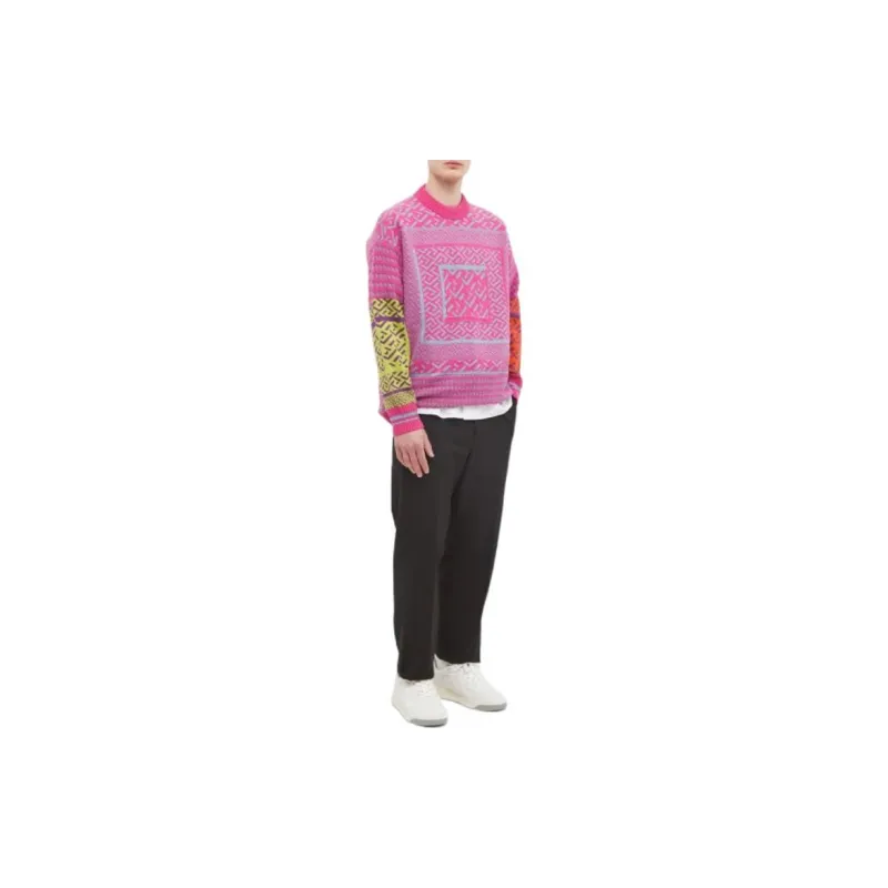 VERSACE Sweaters Men Pink-1