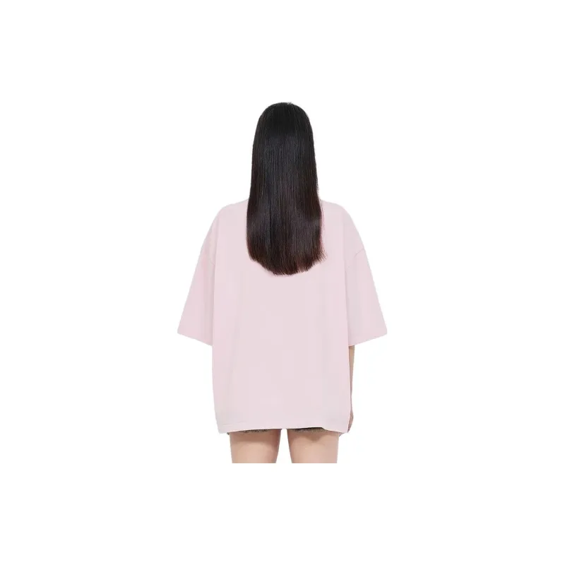 WE11DONE SS23 T Shirts Unisex Pink-2