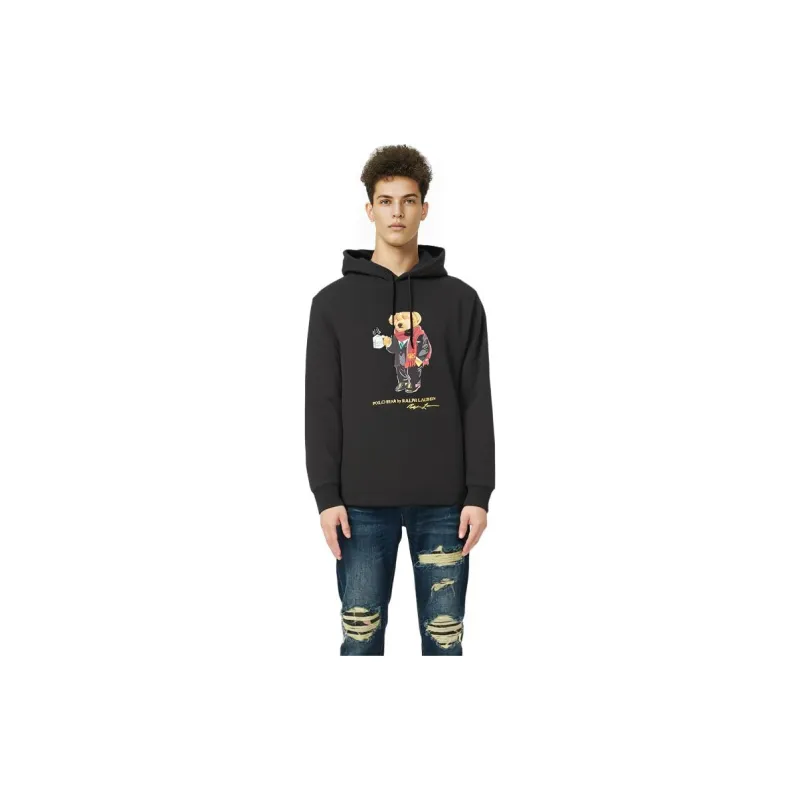 Polo Ralph Lauren Sweatshirts Men Black-2