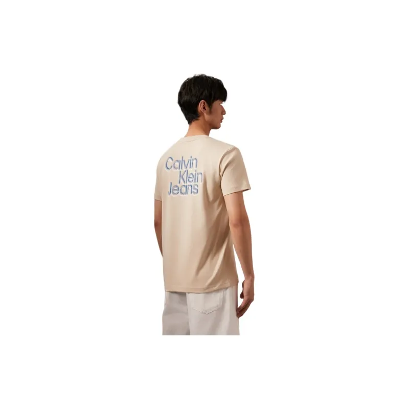 CALVIN KLEIN T Shirt Unisex Ecru-5