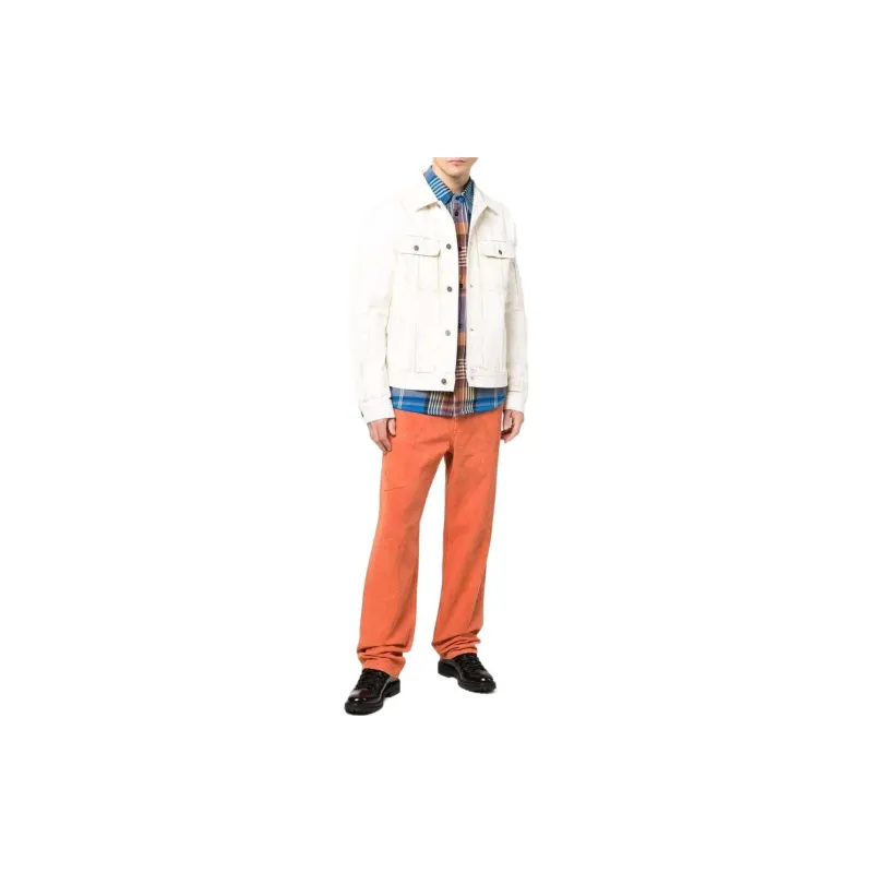 DIESEL Jackets Men White-1