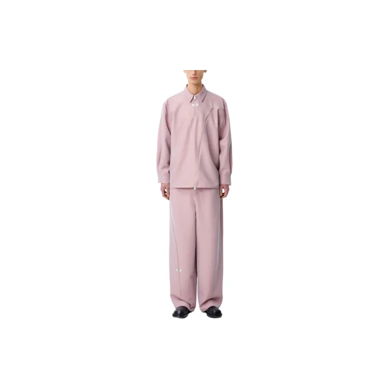 ADER ERROR High low Zip up Shirt-2