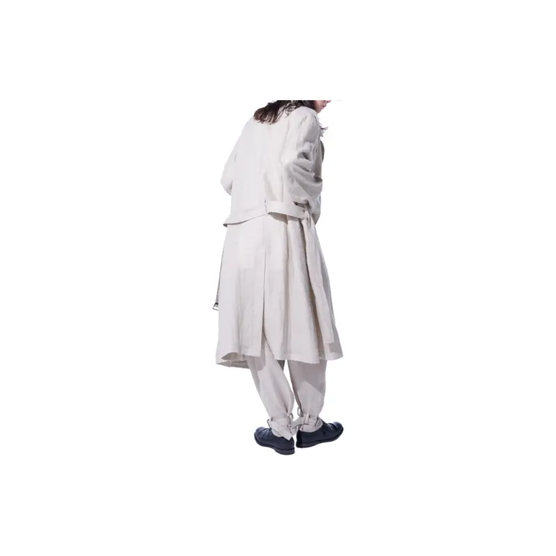Yohji Yamamoto Coats Unisex Light Brown-6