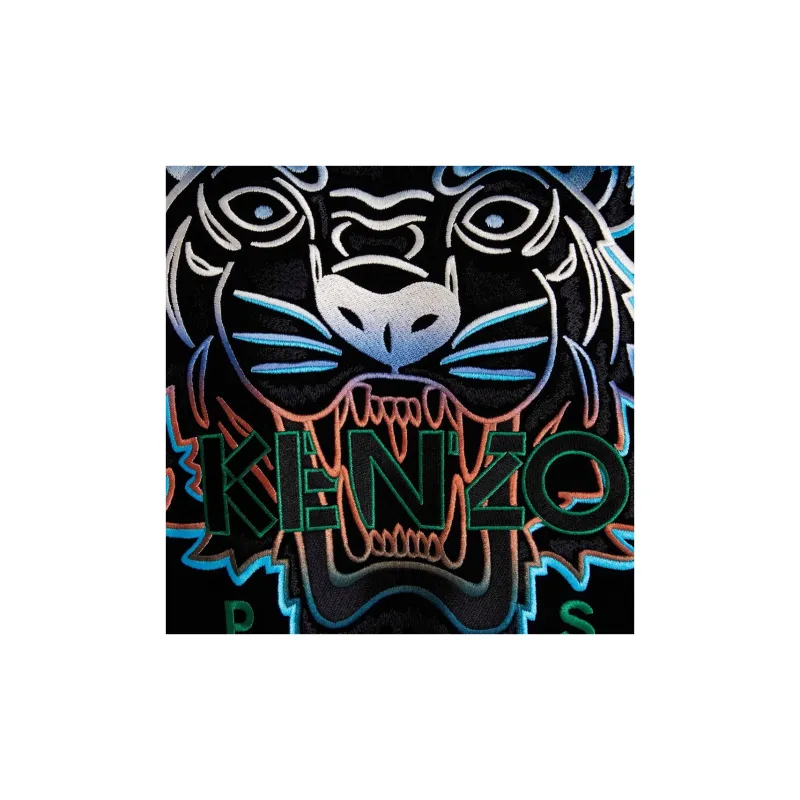 KENZO Classic Tiger Head Sweatshirts Men Black-5
