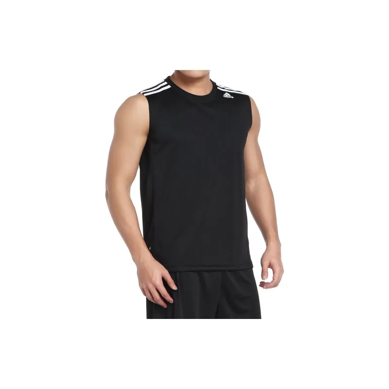 Adidas Tank Tops Men Black-5