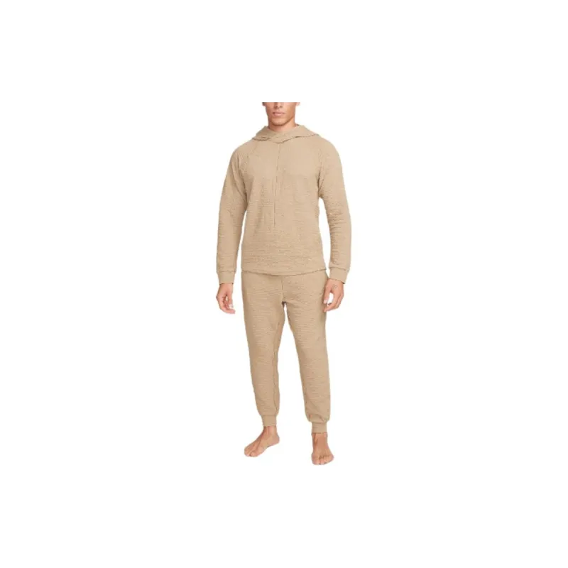 Nike Yoga Dri-Fit Pullover Sweatshirt Men's Brown-1