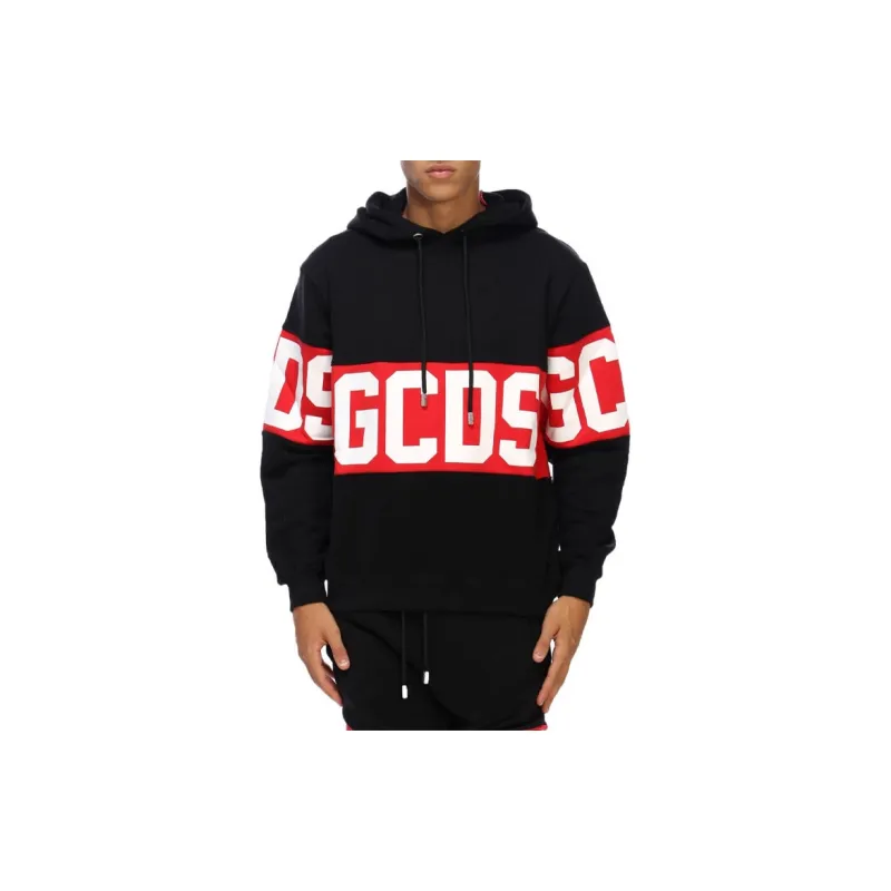 GCDS Band logo Hoodie-3