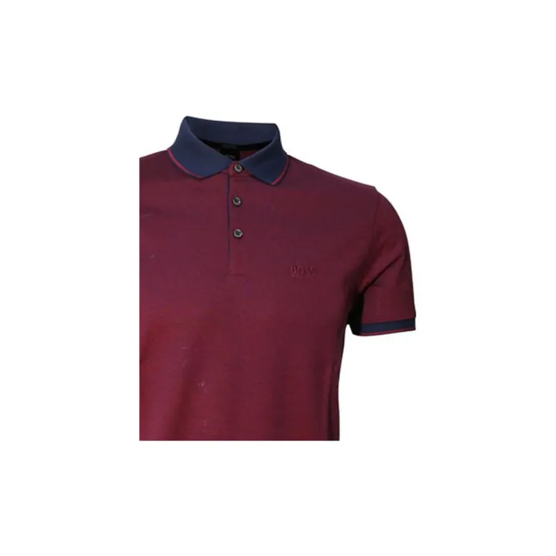 HUGO BOSS Polo Shirts Men Red-3