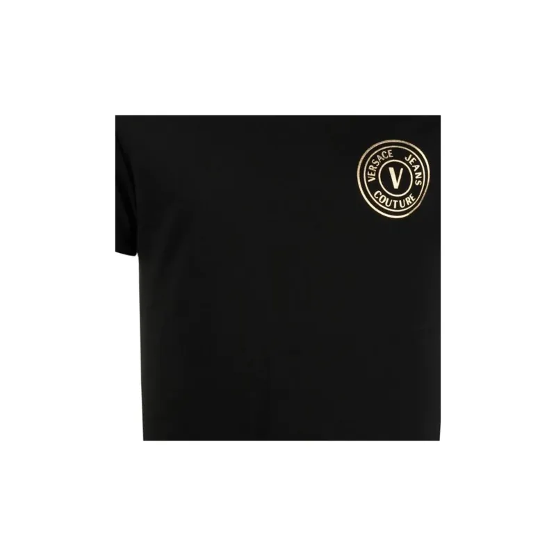 VERSACE JEANS COUTURE V Emblem Cotton T shirt-4