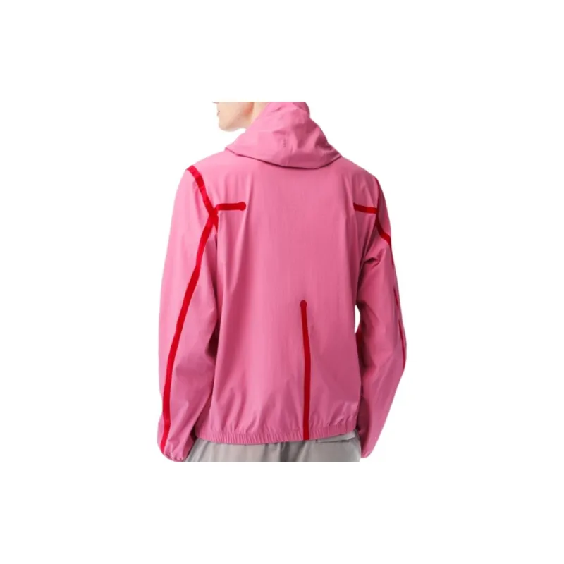 LACOSTE Jackets Coats Men's Pink-3