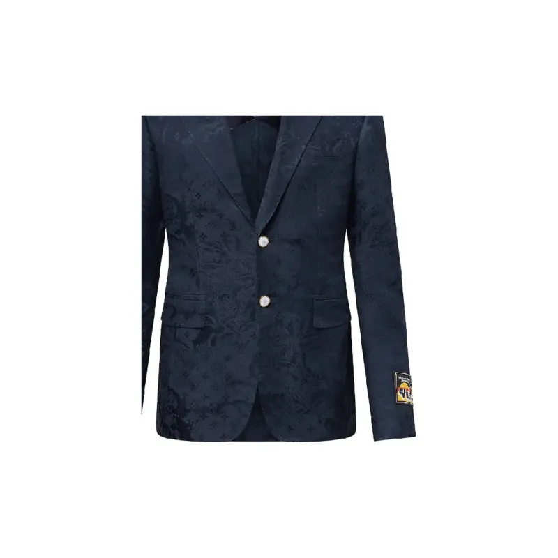 LOUIS VUITTON FW24 Business Suits Coats Men's Navy-3