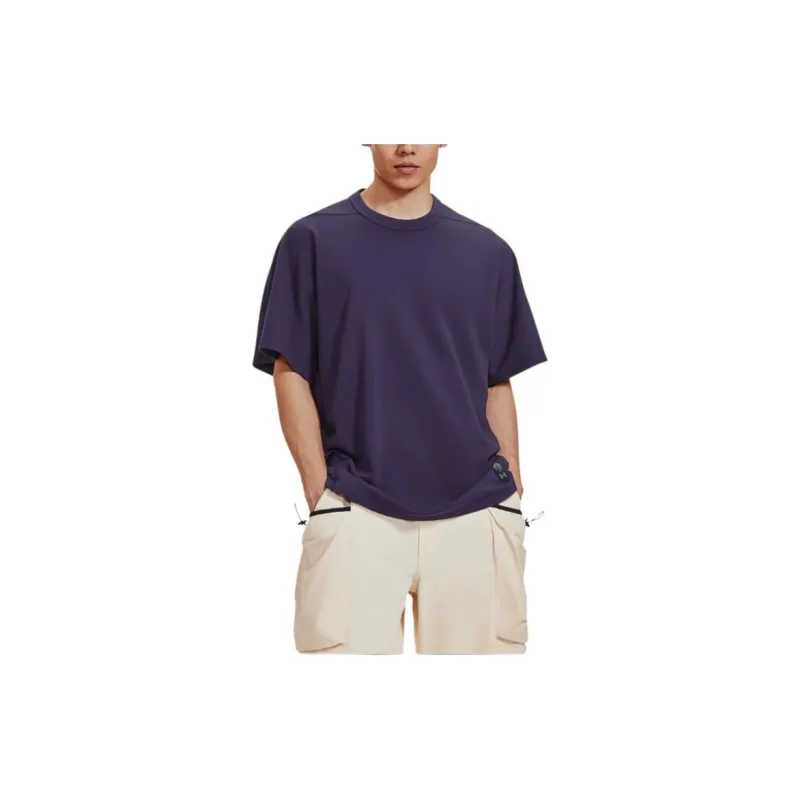 Under Armour T Shirt Unisex Formal Wear Purple-3