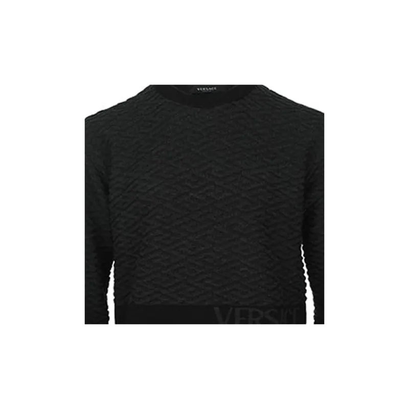 VERSACE FW22 Knitwear Men's Dark Gray-4