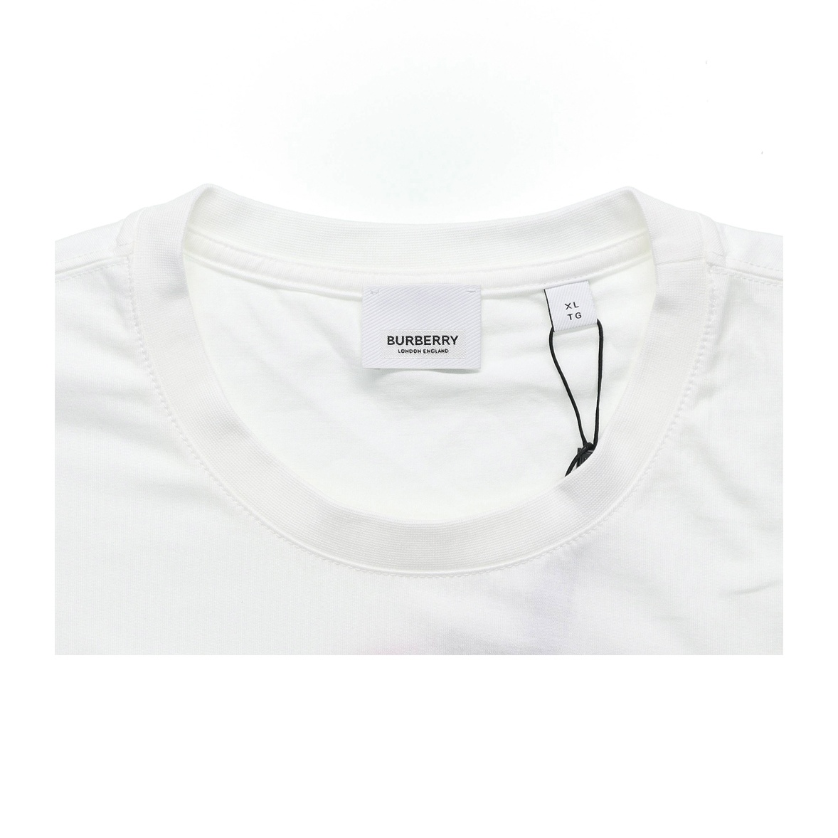 Tシャツ・カットソー Burberry White Cotton T-Shirt T-shirt Burberry White size M International in Cotton - 49582213