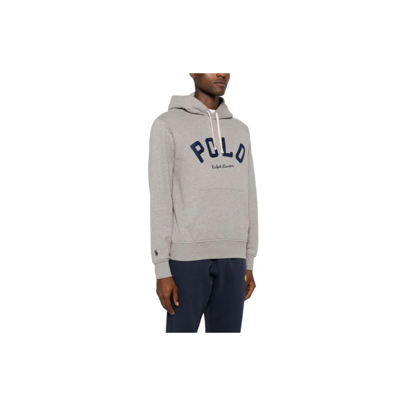 Polo Ralph Lauren Logo Patch Jersey Hoodie-3