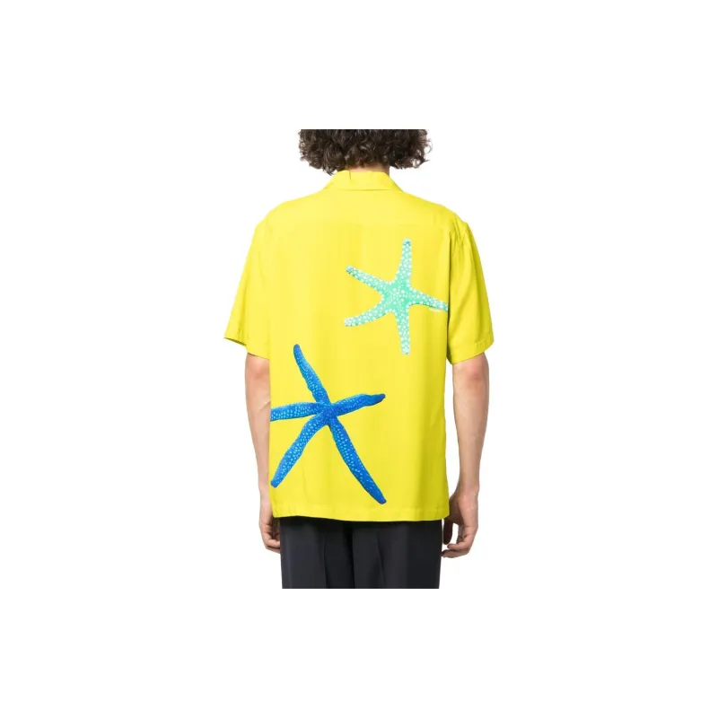 Sandro Shirts Men Yellow-2