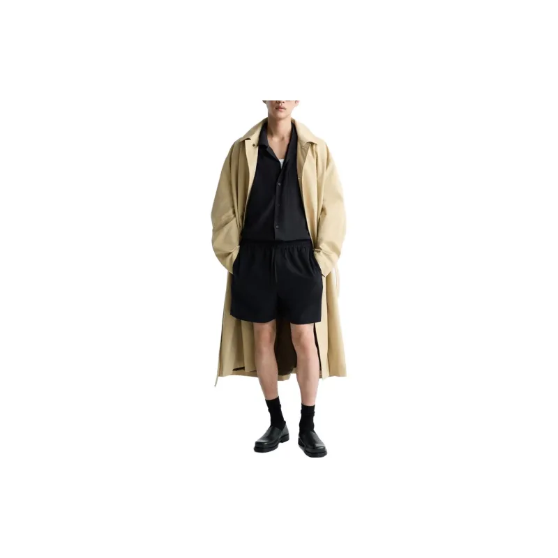 ZARA Casual Shorts Men Black-2