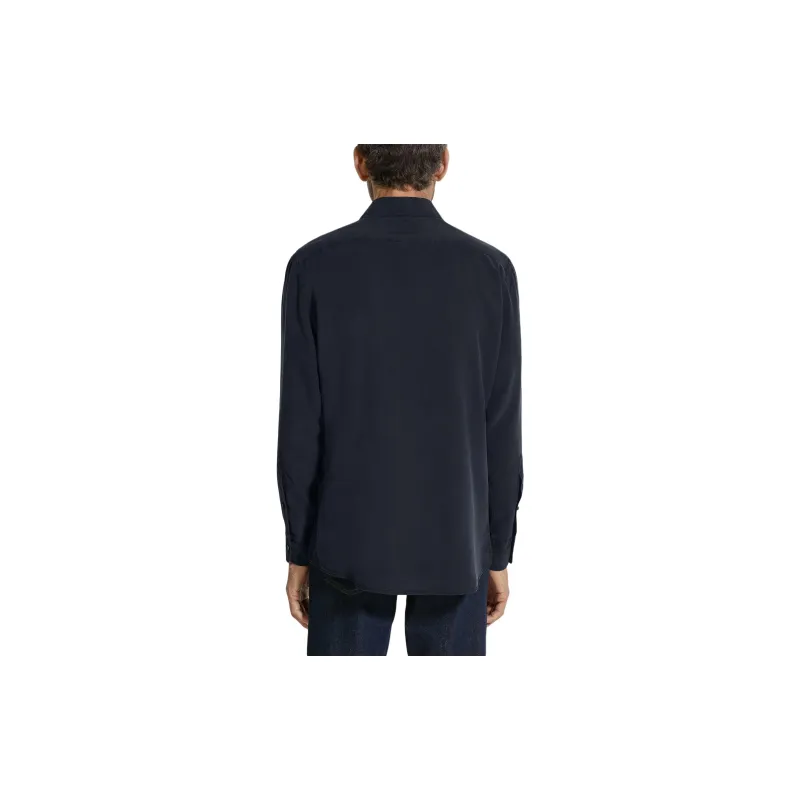 Ermenegildo Zegna Buttoned Long Sleeved Shirt-1