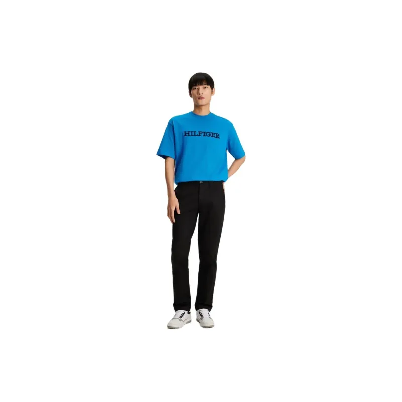 Tommy Hilfiger Logo embroidered T shirt-1