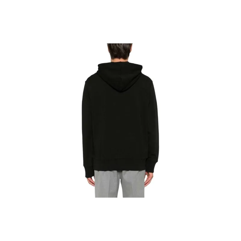 HUGO BOSS Logo Printed Drawstring Hoodie-2