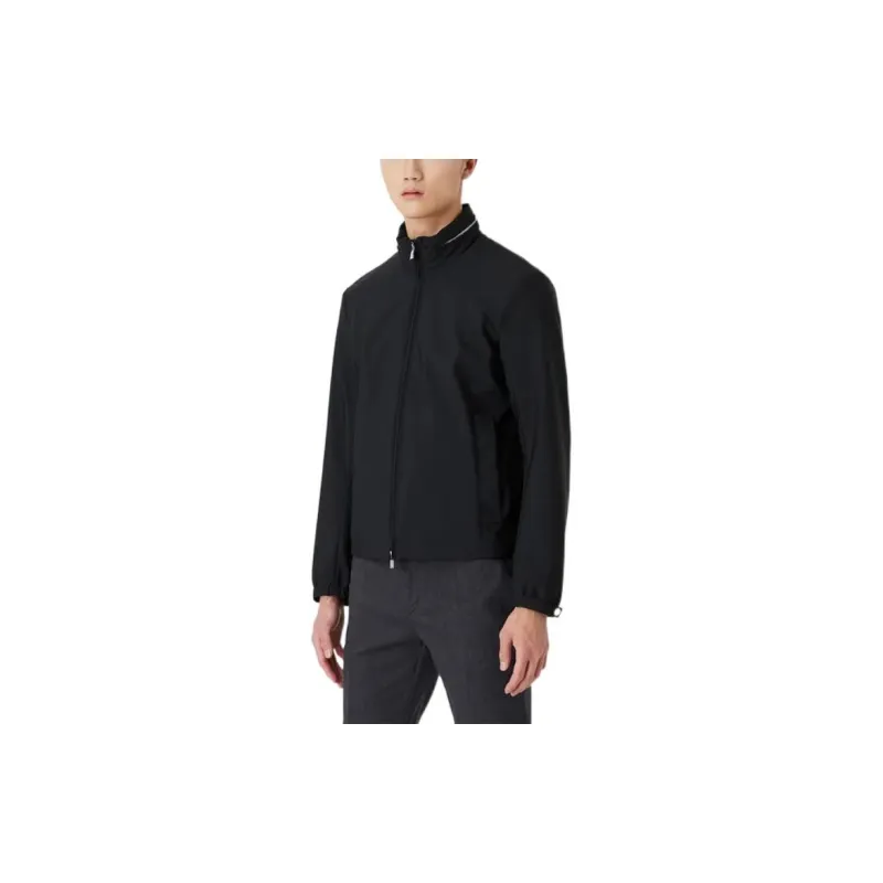 EMPORIO ARMANI Zipped Long Sleeved Jacket-4